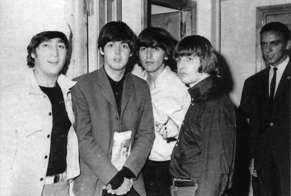 Joan Gaspart amb els Beatles