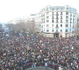 imatges de les manifestacions